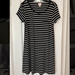 Striped T-shirt Dress